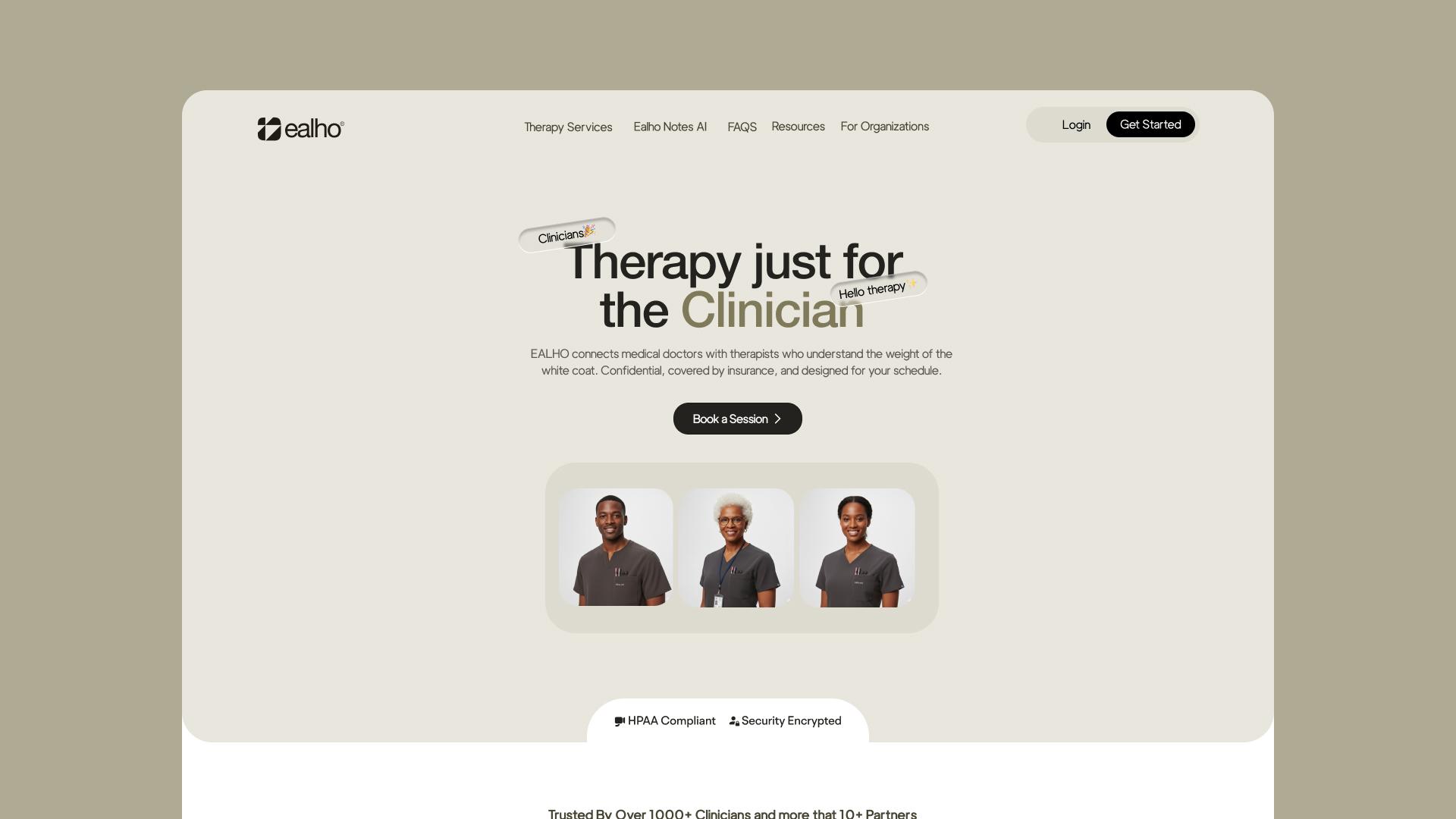 Ealho: Offical Website Redesign